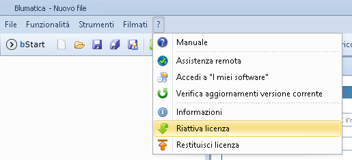 attiva licenza