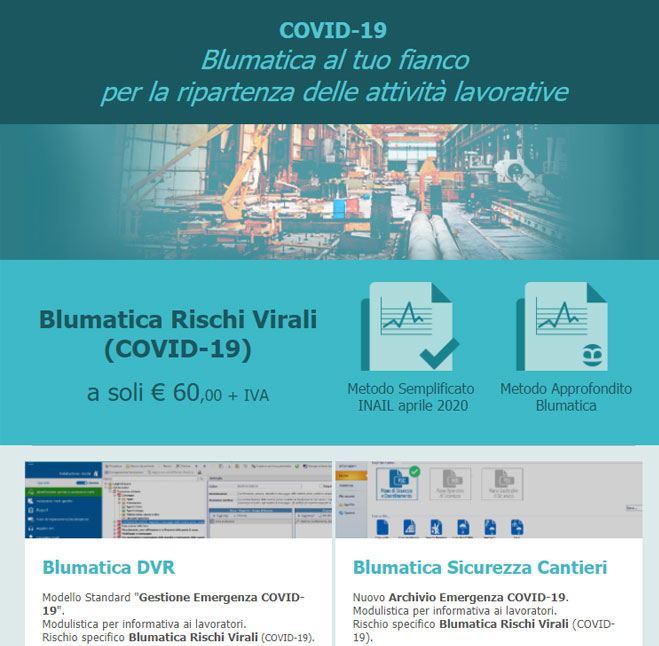 COVID-19 Blumatica al tuo fianco