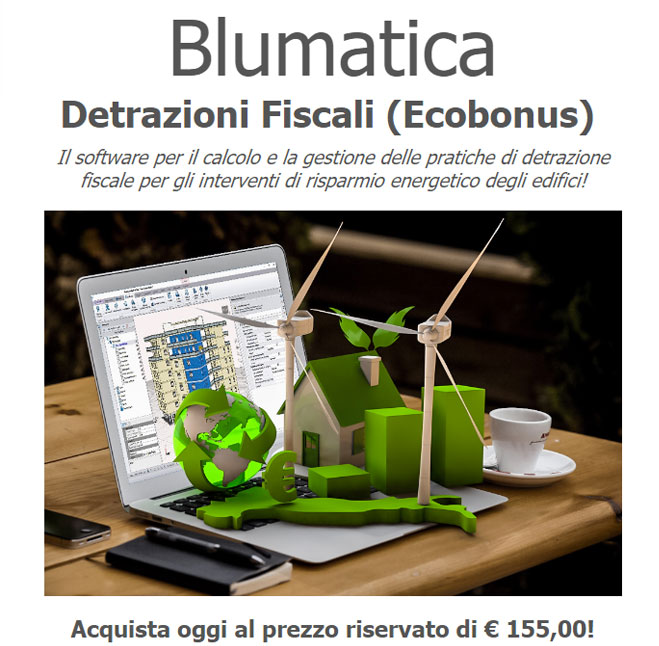 Blumatica Detrazioni Fiscali (Ecobonus) 