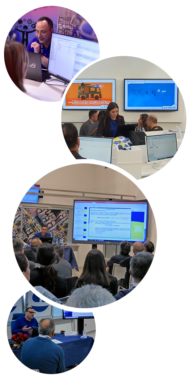 Formazione + Presentazioni software