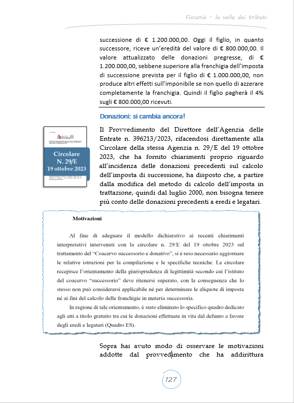 Successioni 2025