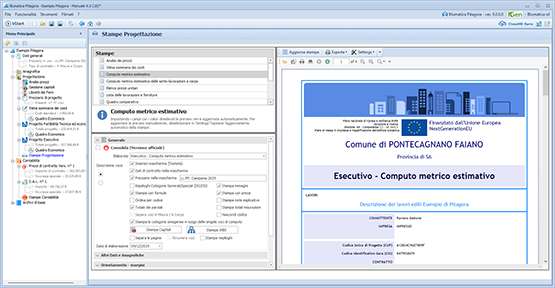 Stampe progettazione
