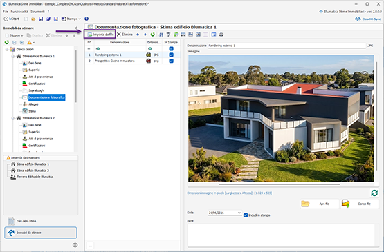 Raccolta documentazione fotografica